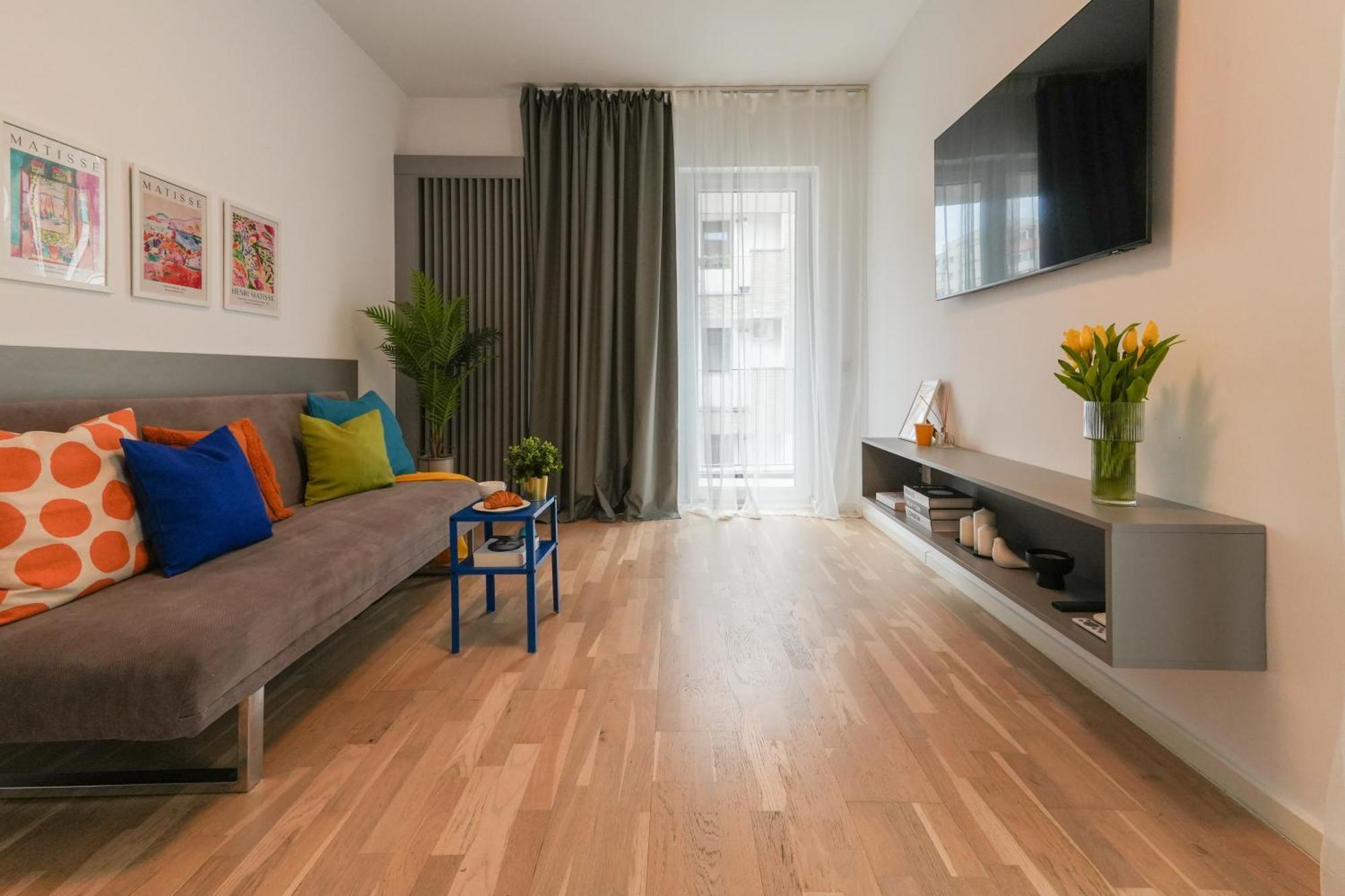 Ana - Cozy & Quiet Apt With Balcony & Garden View Bucureşti Exterior foto